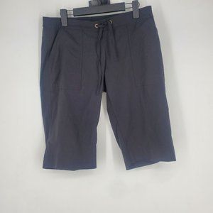 Prana Black Womens Capri Shorts Size 8